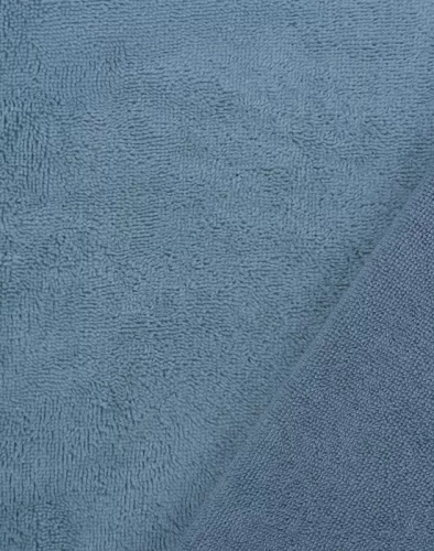 Bambus-Frottee - uni blau